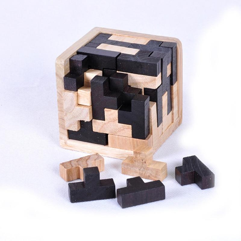 3DPuzzle™ - Puzzle Cube en bois | Jeux - L’atelier des éveils