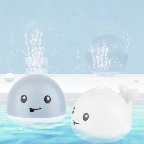 BabyWhale™ - Jouets de bain lumineux pour bébés | bébé - L’atelier des éveils