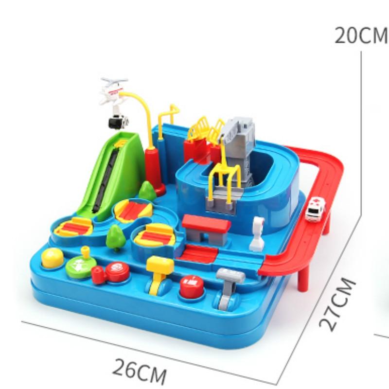 RacingRail™ - Piste de course mécanique et interactive pour enfant | Jeux enfants - L’atelier des éveils